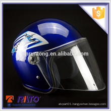 Quality primacy stylish ABS blue full-face motorcycle helmet